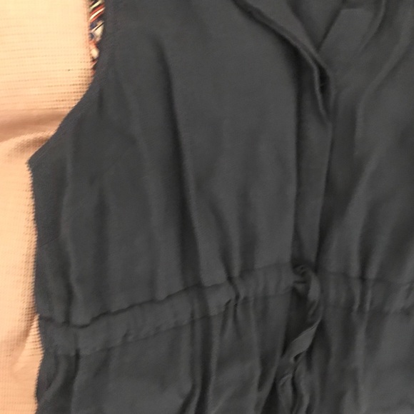 Topshop (Maternity) Navy Drawstring Dress - Picture 7 of 8